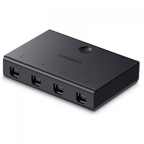 Ugreen USB 2.0 Sharing Switch 4x1 - Black (30346)